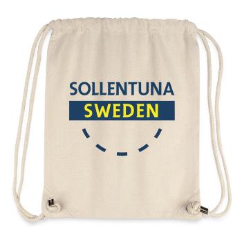Sollentuna Schweden Neon Banner - Stanley/Stella recycelter Gym Bag - Naturweiß - Vorne