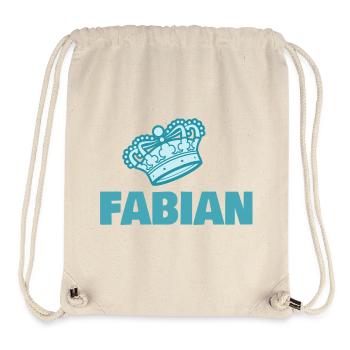 Fabian - Stanley/Stella recycelter Gym Bag - Naturweiß - Vorne