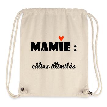 GRANNY. MAMMA. GRANDMOTHER. MOTHER'S DAY. - Stanley/Stella Recycled Gym Bag - natural - Front