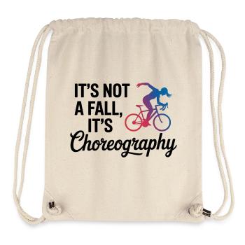 Artistic Cycling Not A Fall It's Choreography  - Stanley/Stella Recycled Gym Bag - natural - Front