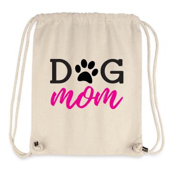 Chien maman - Sac à cordon recyclé Stanley/Stella - blanc naturel - Devant