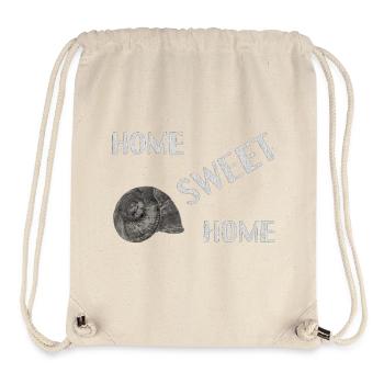 home sweet home - Stanley/Stella recycelter Gym Bag - Naturweiß - Vorne