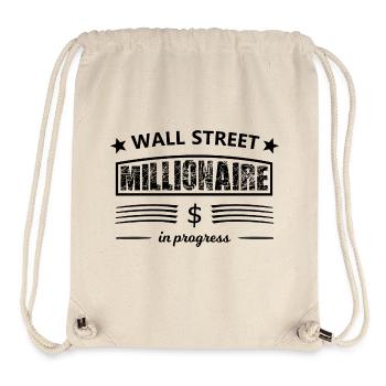 Wall Street Millionaire - Stanley/Stella Recycled Gym Bag - natural - Front