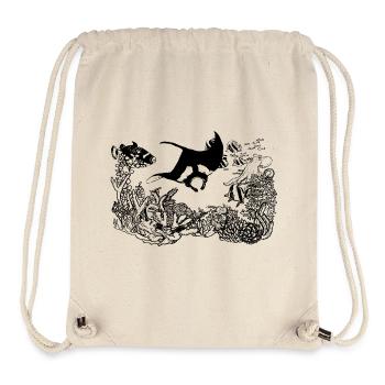 UNDER THE SEA - Stanley/Stella Recycled Gym Bag - natural - Front