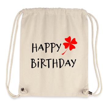 1. 1 Jahr. 1. JUBILÄUM. 1-JÄHRIGES JUBILÄUM - Stanley/Stella recycelter Gym Bag - Naturweiß - Vorne