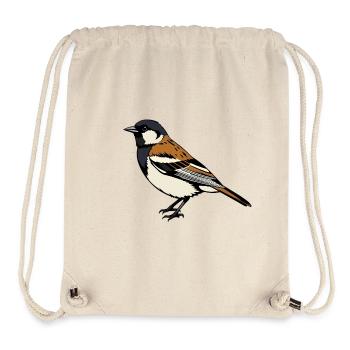 Sparrow Bird - Stanley/Stella Recycled Gym Bag - natural - Front