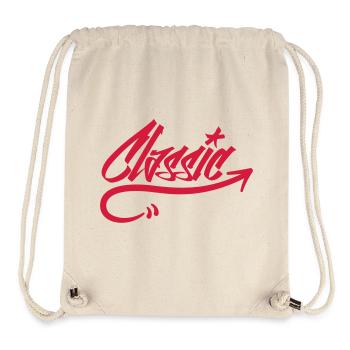 Klassische Grafitti - Stanley/Stella recycelter Gym Bag - Naturweiß - Vorne