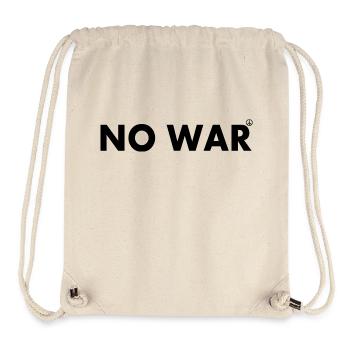 No war - Stanley/Stella Recycled Gym Bag - natural - Front