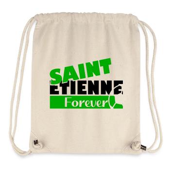 Saint Etienne Forever Bold Logo Tee - Stanley/Stella Recycled Gym Bag - natural - Front