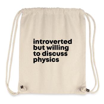 Physics - Stanley/Stella Recycled Gym Bag - natural - Front