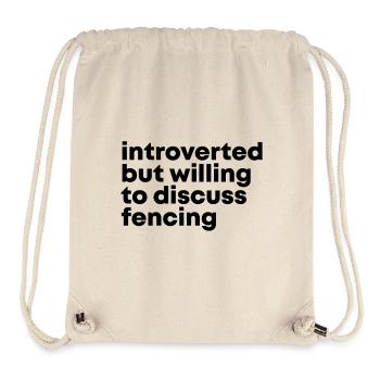 Fencing - Stanley/Stella Recycled Gym Bag - natural - Front