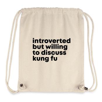 Kung Fu - Stanley/Stella Recycled Gym Bag - natural - Front