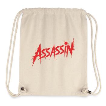 Assassine – Killer Blood Design - Stanley/Stella recycelter Gym Bag - Naturweiß - Vorne