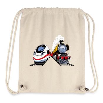 ENGRENAGES DE TÊTE - Sac à cordon recyclé Stanley/Stella - blanc naturel - Devant