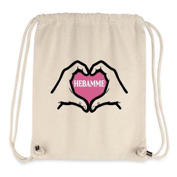 Thank you midwife obstetrics - Stanley/Stella Recycled Gym Bag - natural - Front
