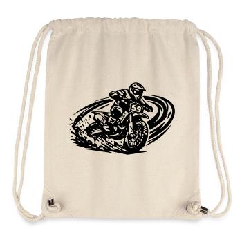 Motocross 59 - Stanley/Stella Recycled Gym Bag - natural - Front