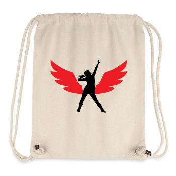 Top Der Besten Stilvollen Sänger  - Stanley/Stella recycelter Gym Bag - Naturweiß - Vorne