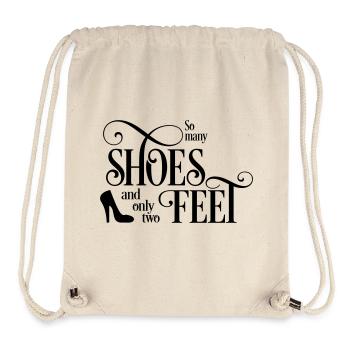 Schuhe - Stanley/Stella recycelter Gym Bag - Naturweiß - Vorne