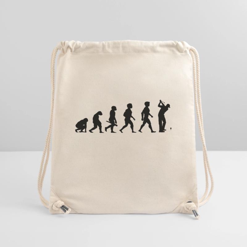 Evolution Golf Golfer Golfspieler Golfplatz Stanley/Stella recycelter Gym Bag