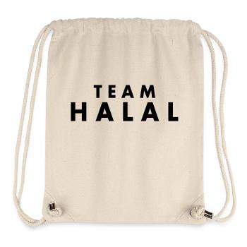 Team halal - Stanley/Stella recycelter Gym Bag - Naturweiß - Vorne