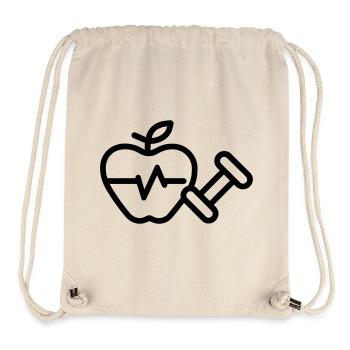 Gesunder Lebensstil - Stanley/Stella recycelter Gym Bag - Naturweiß - Vorne
