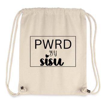 powered by sisu - Stanley/Stella Recycled Gym Bag - natural - Front