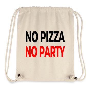 Pizza - Stanley/Stella Recycled Gym Bag - natural - Front