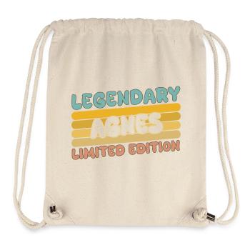 Agnes als Legendary - Stanley/Stella recycelter Gym Bag - Naturweiß - Vorne