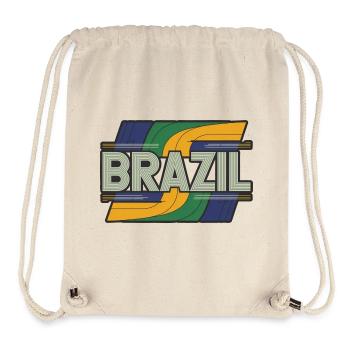 Brazil - Stanley/Stella recycelter Gym Bag - Naturweiß - Vorne