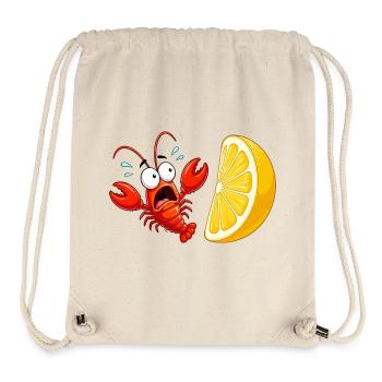 Citrus Crab Spectacle - Stanley/Stella Recycled Gym Bag - natural - Front
