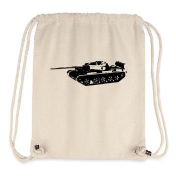 Medium Main Battle Tank T-54 - Stanley/Stella Recycled Gym Bag - natural - Front