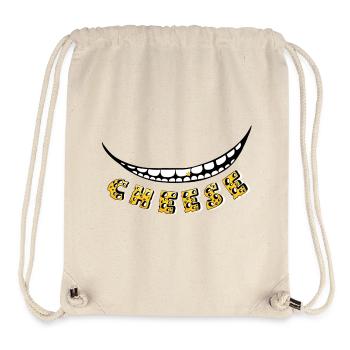 Cheese :) - Stanley/Stella Recycled Gym Bag - natural - Front