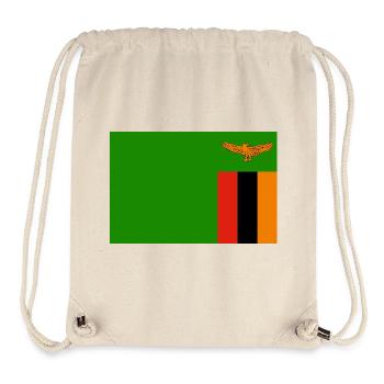 Zambia - Stanley/Stella Recycled Gym Bag - natural - Front