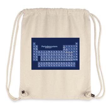 Posters Periodensystem der Elemente - Stanley/Stella recycelter Gym Bag - Naturweiß - Vorne