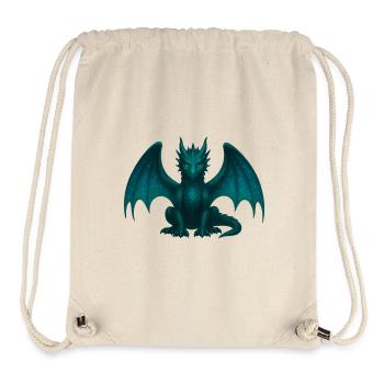 Ätherdrache – Magie & Transformation - Stanley/Stella recycelter Gym Bag - Naturweiß - Vorne