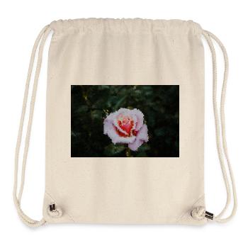 Rosen-Aquarell im Pixelstil - Stanley/Stella recycelter Gym Bag - Naturweiß - Vorne
