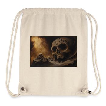 Dark Fantasy Horror Illustration - Stanley/Stella recycelter Gym Bag - Naturweiß - Vorne