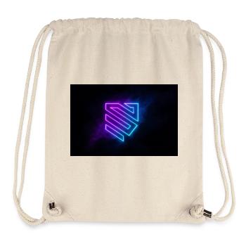 Neon Geometric Shield - Stanley/Stella Recycled Gym Bag - natural - Front