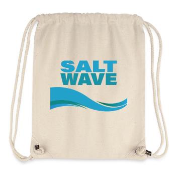 SALT WAVE - Stanley/Stella Recycled Gym Bag - natural - Front