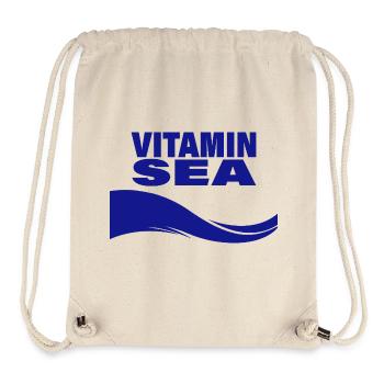 Vitamin Sea - Stanley/Stella Recycled Gym Bag - natural - Front