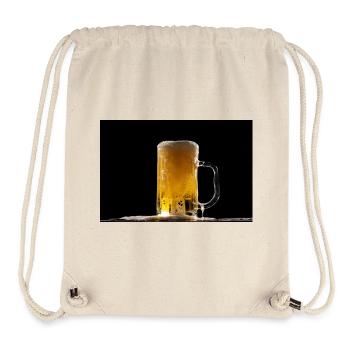 Beer mug in the dark: foam shimmer - Stanley/Stella Recycled Gym Bag - natural - Front