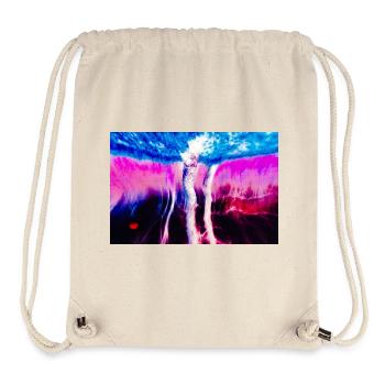 Neon Rift Psychedelic - Stanley/Stella recycelter Gym Bag - Naturweiß - Vorne