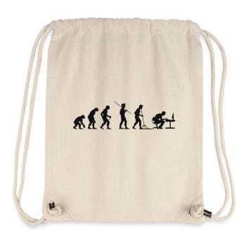 Programmer Computer Freak Evolution - Stanley/Stella Recycled Gym Bag - natural - Front