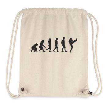 Evolution Karate - Stanley/Stella Recycled Gym Bag - natural - Front