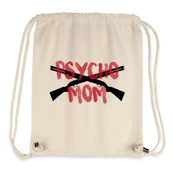 PSYCHO MOM - Stanley/Stella recycelter Gym Bag - Naturweiß - Vorne