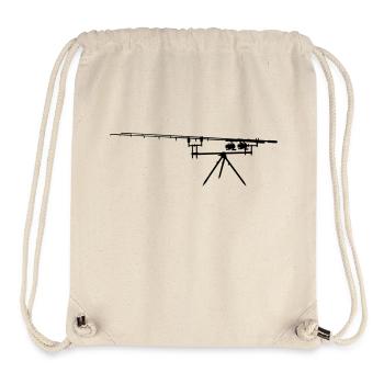 carp rods - Stanley/Stella recycelter Gym Bag - Naturweiß - Vorne