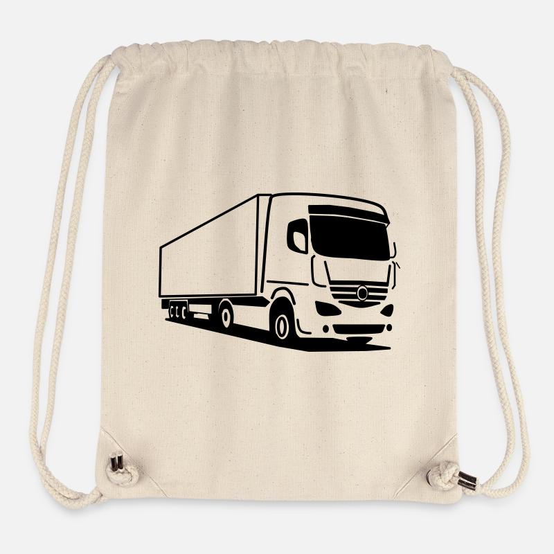 Autocarro – bordo libero sulla strada - Borsa sportiva in tessuto riciclato Stanley/Stella - bianco naturale