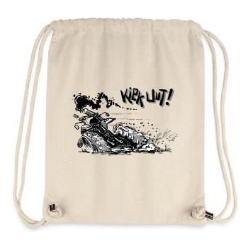 Snap uut rechts - Stanley/Stella recycelter Gym Bag - Naturweiß - Vorne