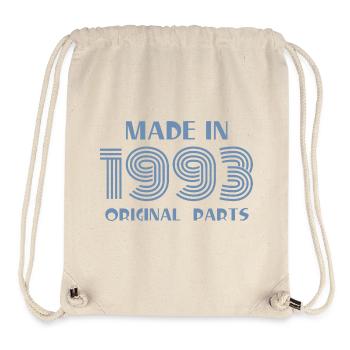1993 Birthday All Original Parts - Stanley/Stella Recycled Gym Bag - natural - Front