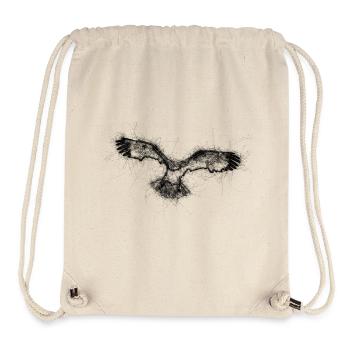 Fliegender Adler - Stanley/Stella recycelter Gym Bag - Naturweiß - Vorne